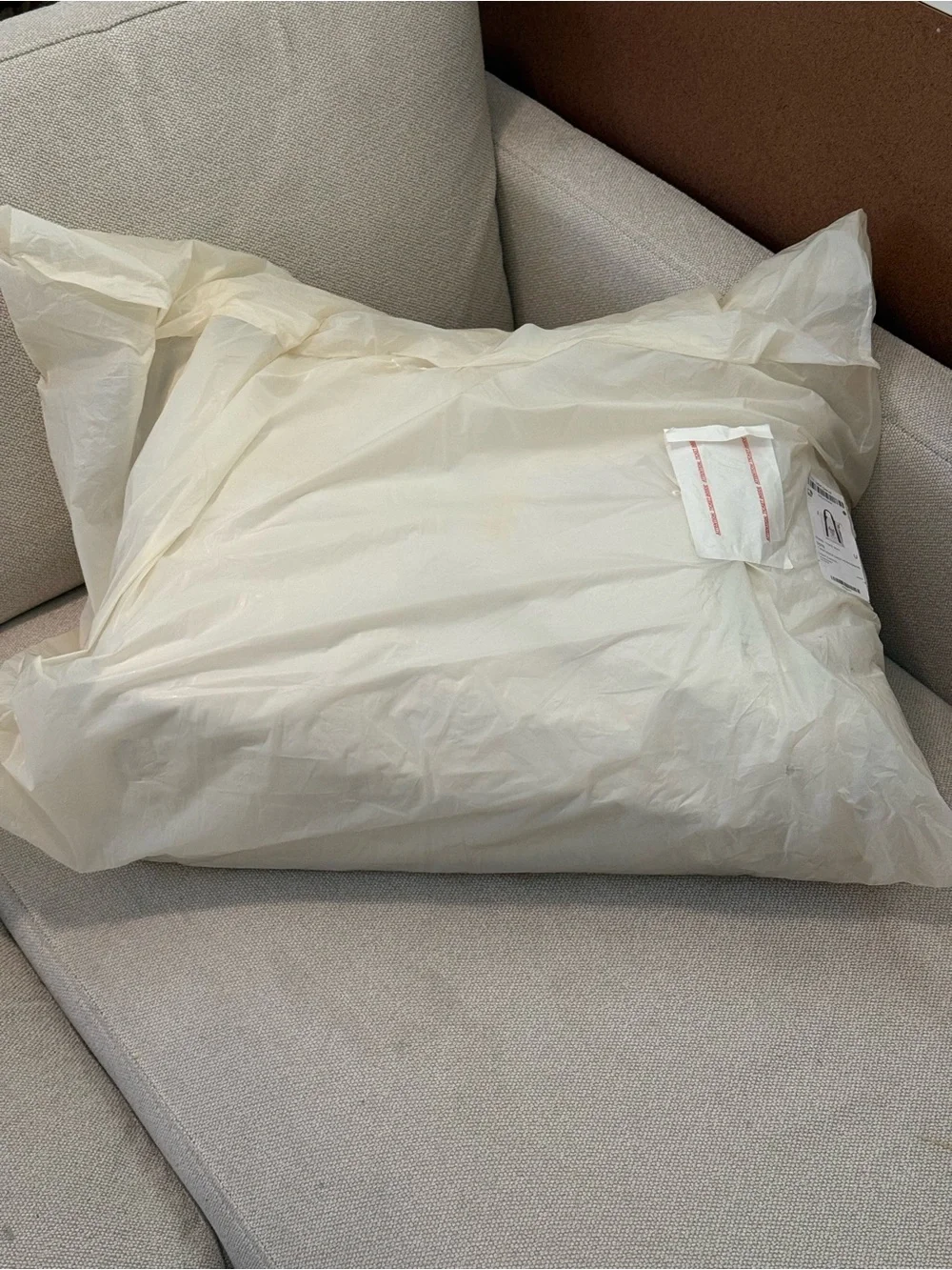Gucci Canvas Tote with Red and Green Striped Handles